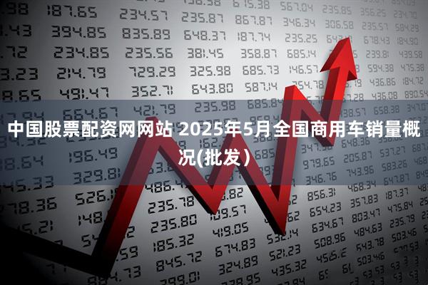 中国股票配资网网站 2025年5月全国商用车销量概况(批发）